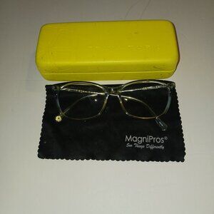 Trina Turk Crystal/Grey Eyeglasses with Case